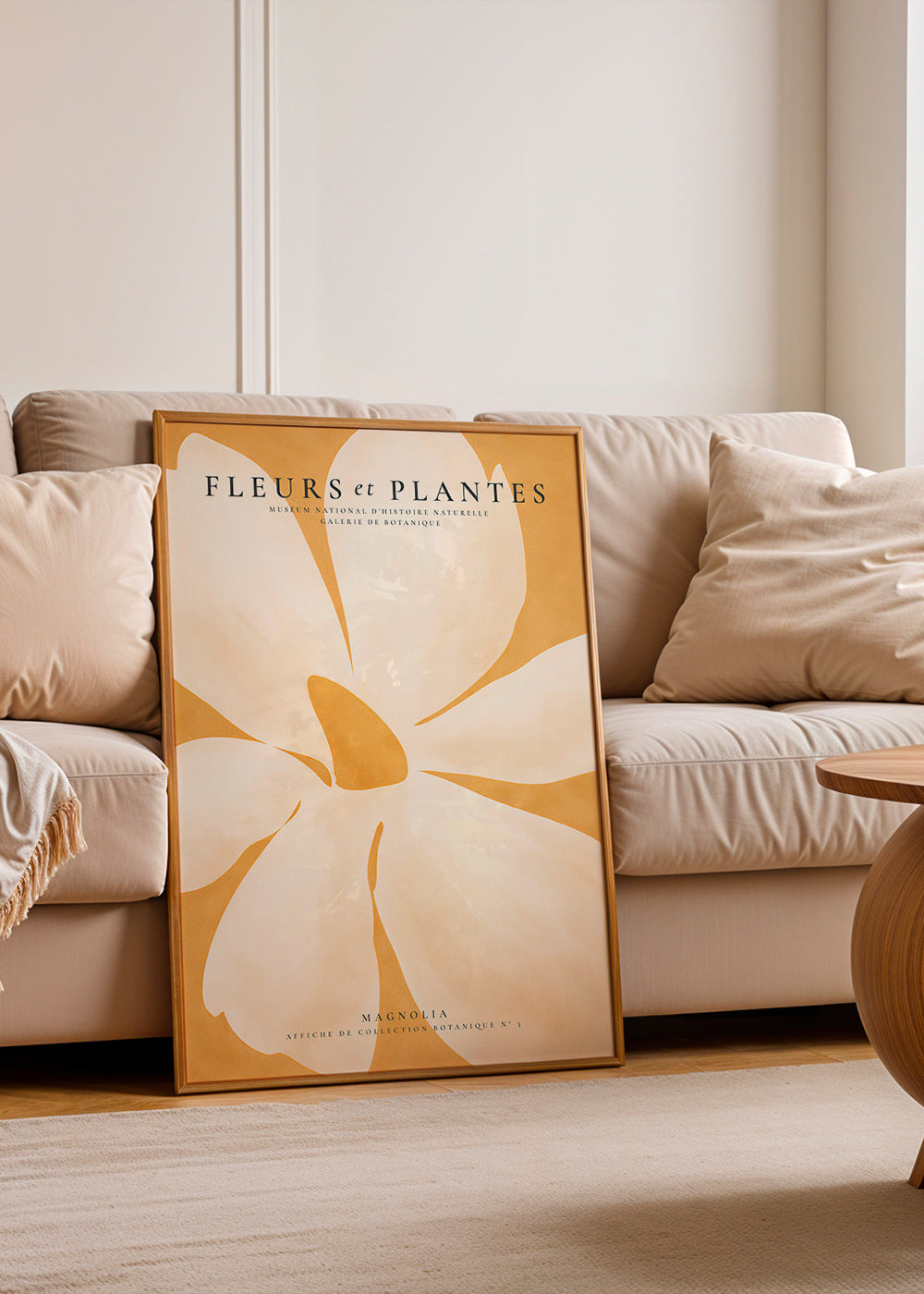 Botanický plakát Magnolia velký formát