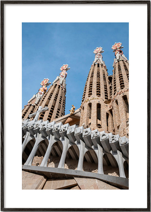 Obraz do kuchyně Fasáda Sagrada Família na výšku