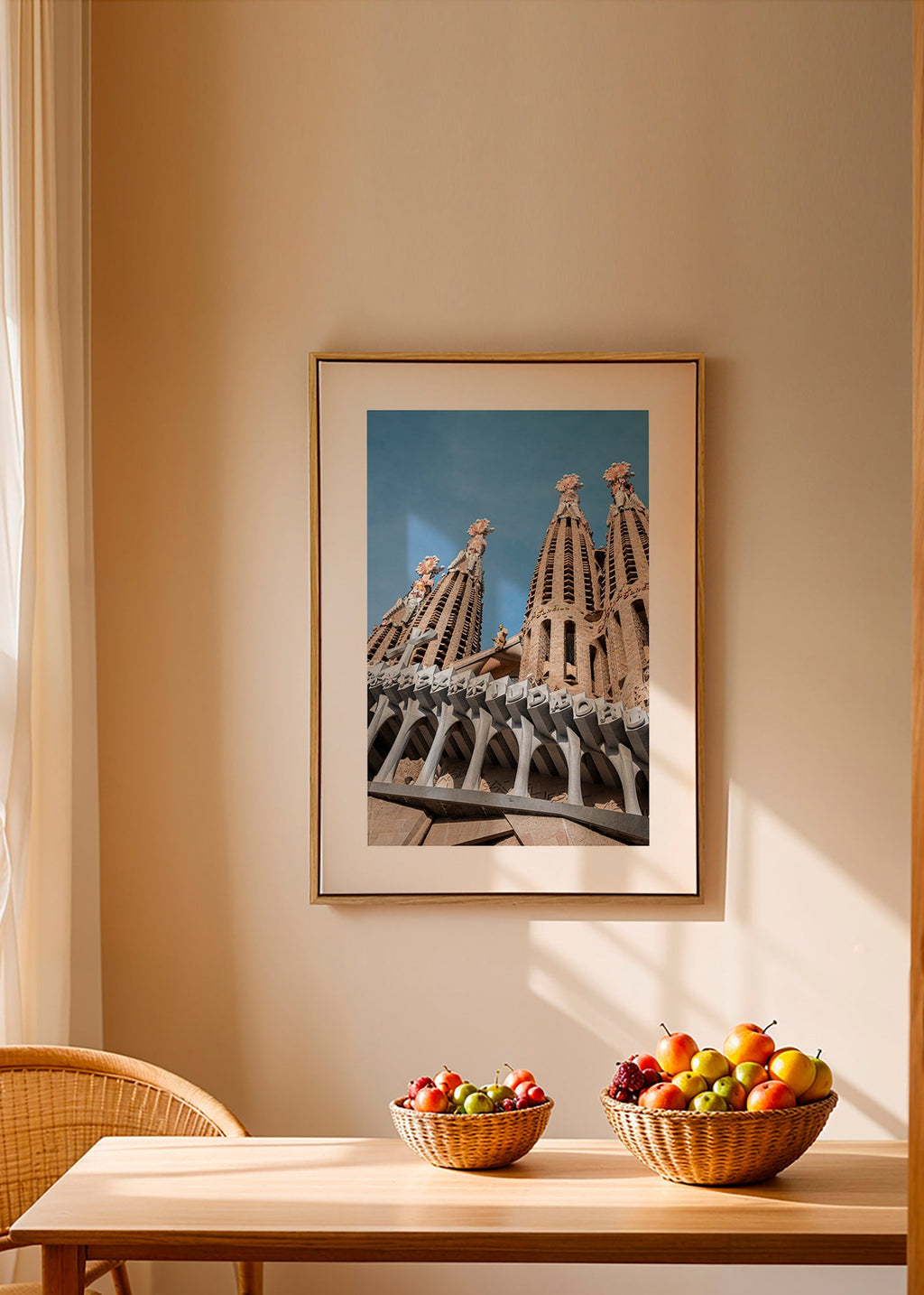 Obraz do kuchyně Fasáda Sagrada Família na výšku