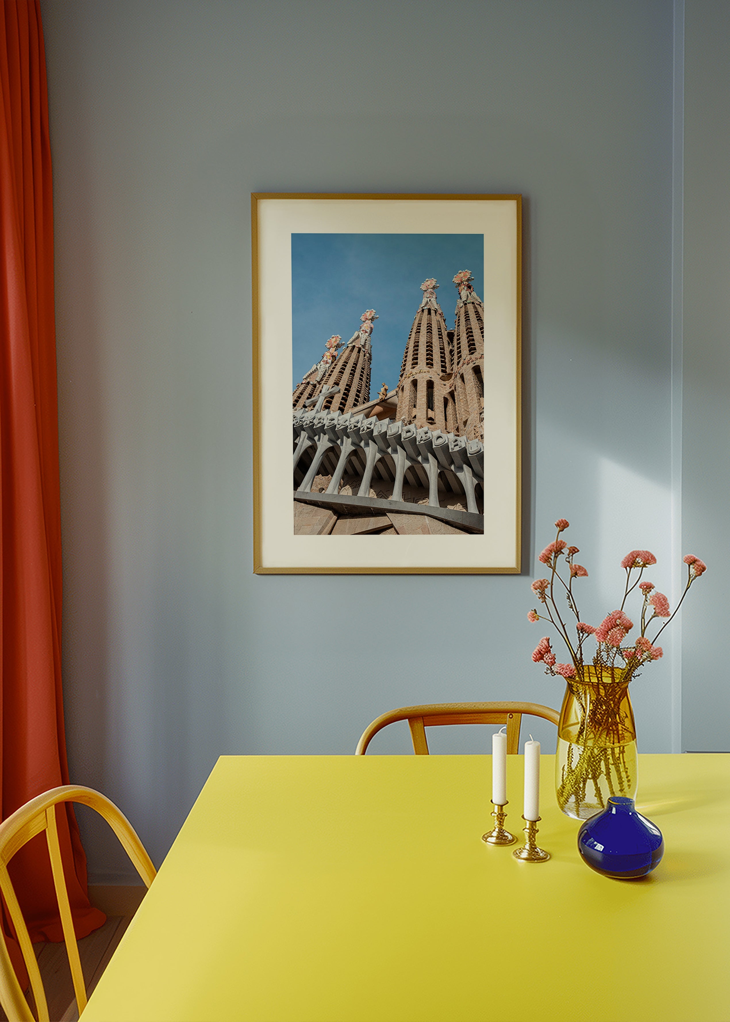 Obraz do kuchyně Fasáda Sagrada Família na výšku