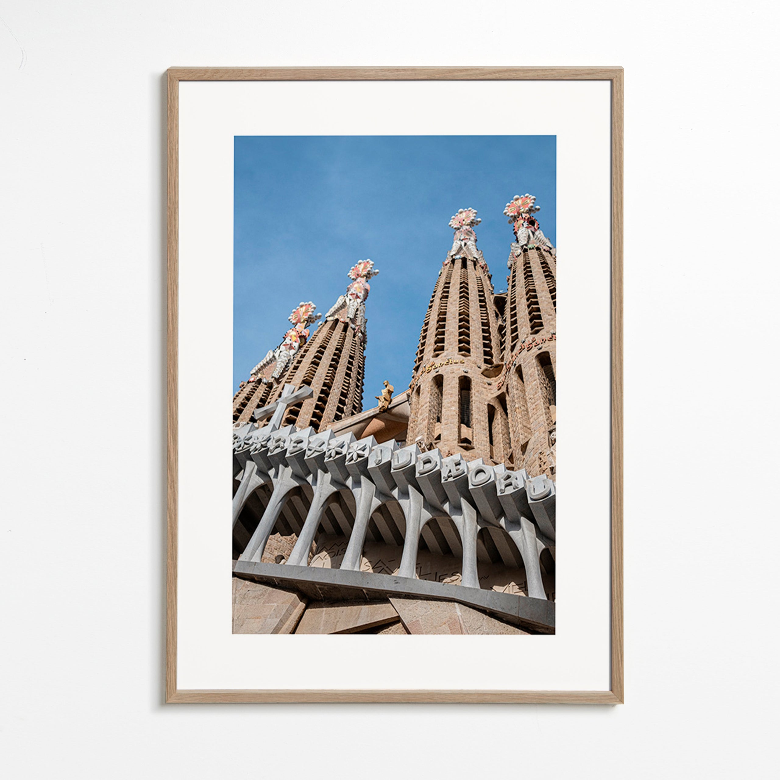 Obraz do kuchyně Fasáda Sagrada Família na výšku
