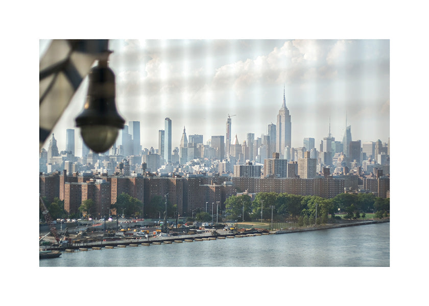 Obraz města Manhattan z okna