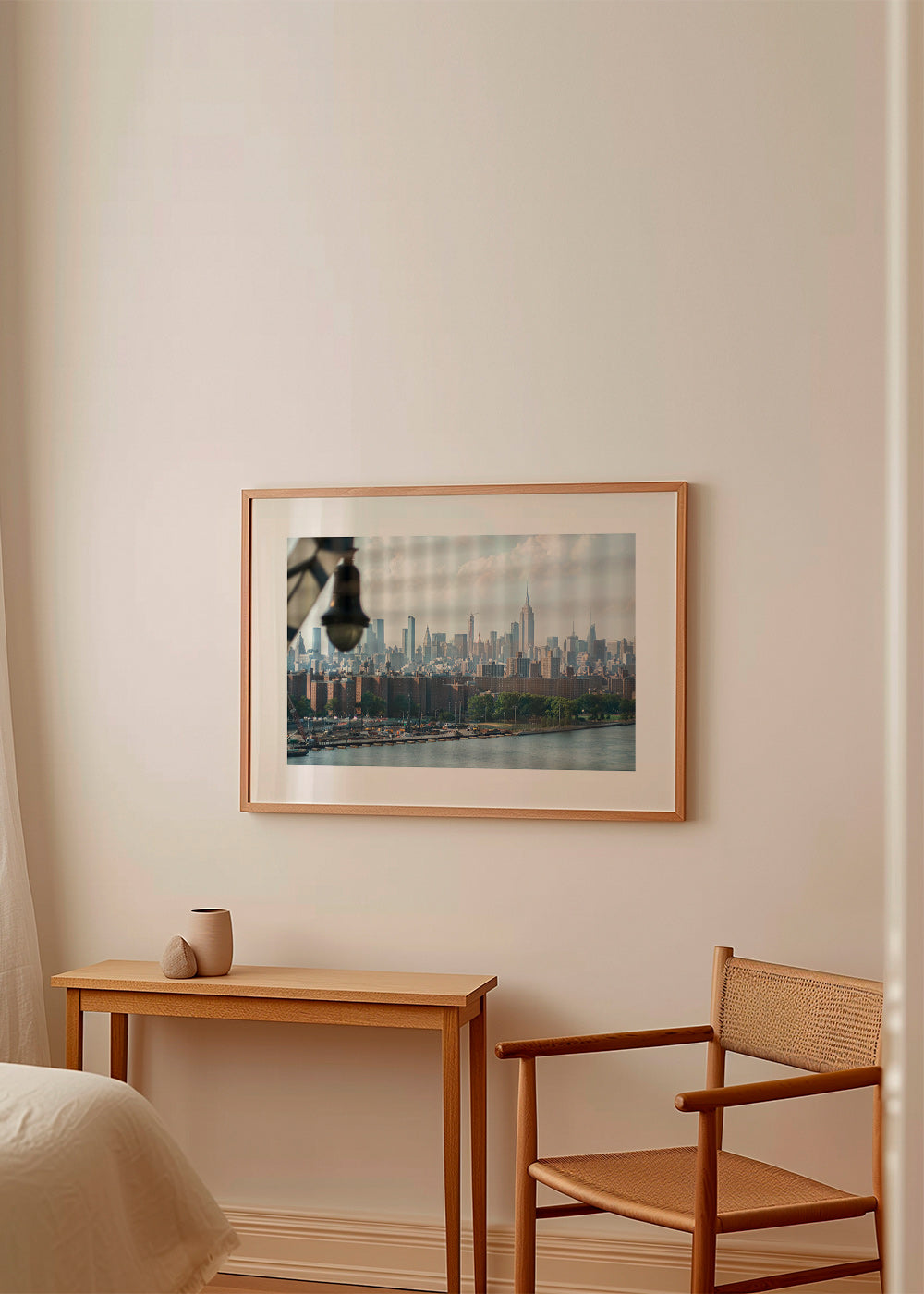 Obraz města Manhattan z okna