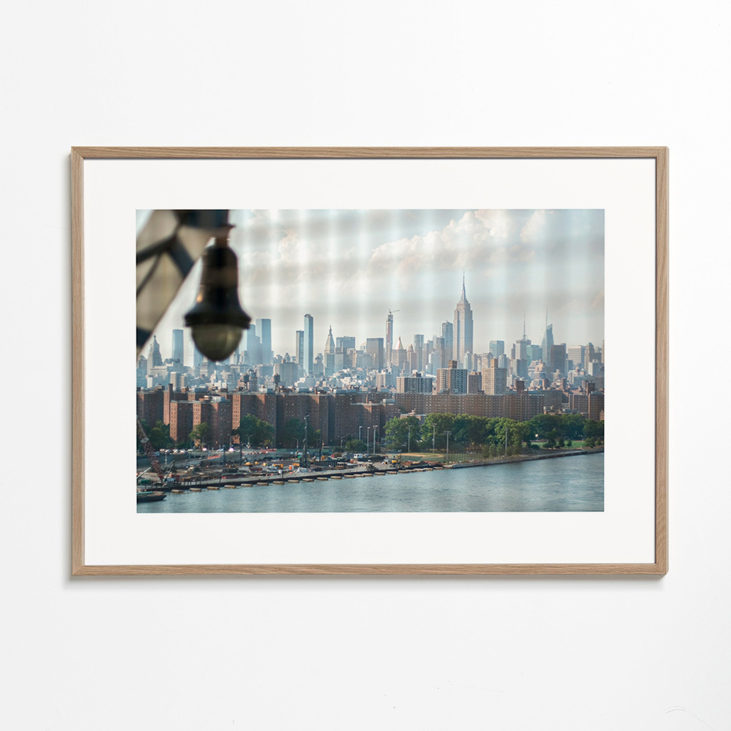 Obraz města Manhattan z okna