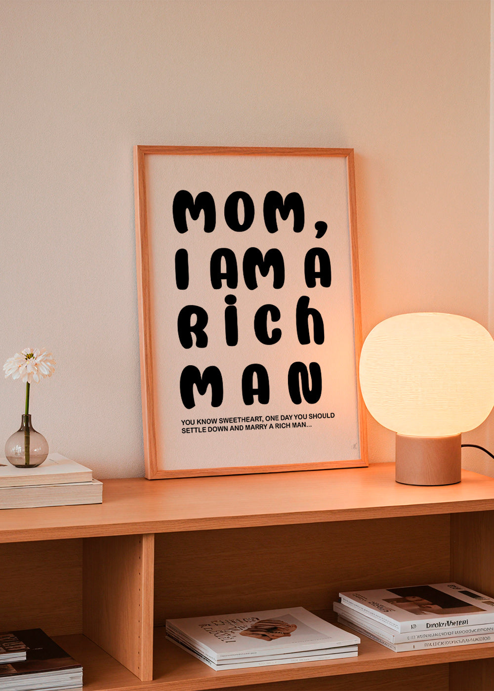 Typografická ilustrace se vtipnou větou – Product3