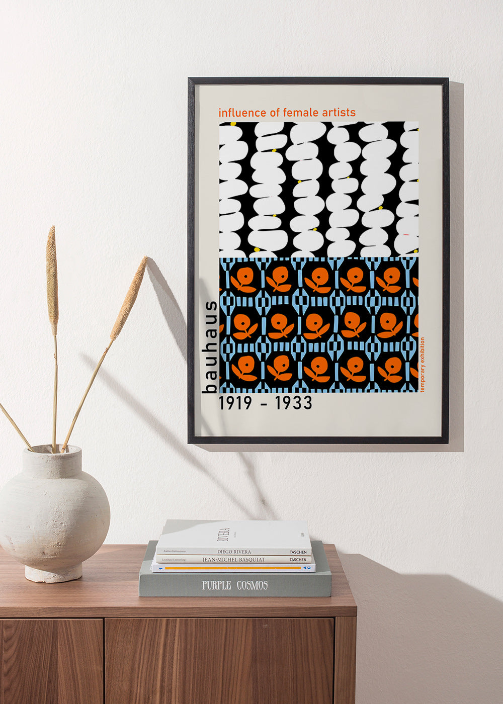 Vintage plakát Bauhaus s geometrickými motivy – Product1