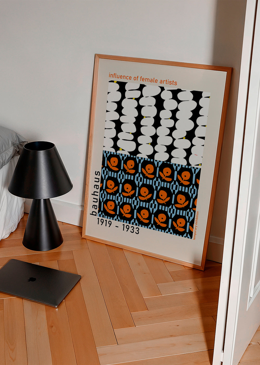 Vintage plakát Bauhaus s geometrickými motivy – Product3