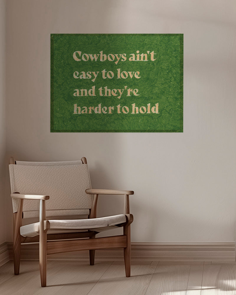 Vintage typografický plakát s citátem – Canvas