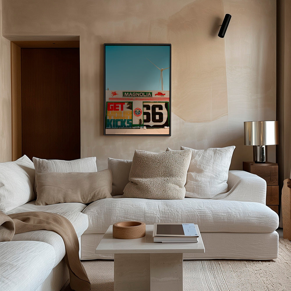 Obraz do kuchyně Route 66 nástěnná fotografie – Canvas2