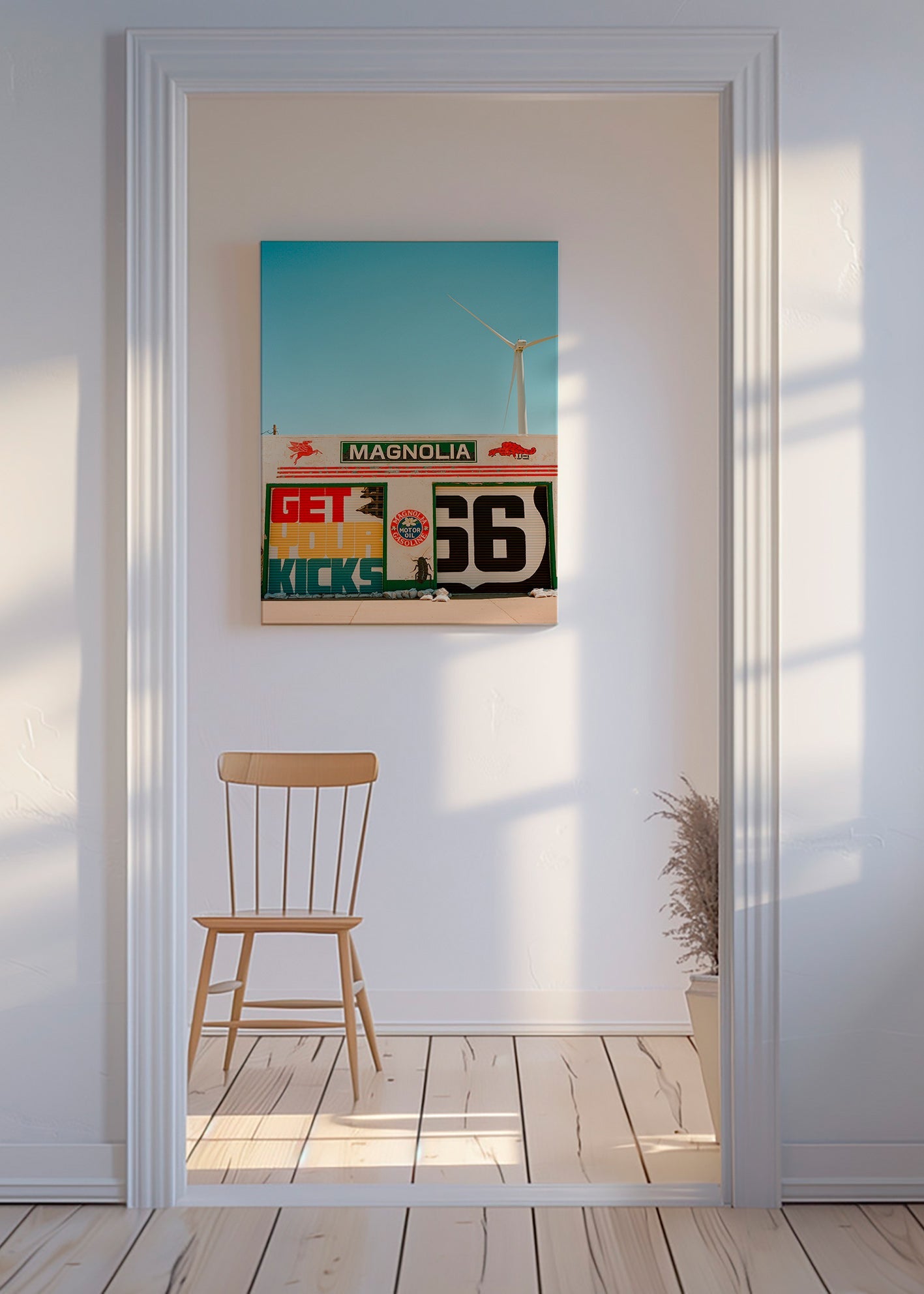 Obraz do kuchyně Route 66 nástěnná fotografie – Canvas