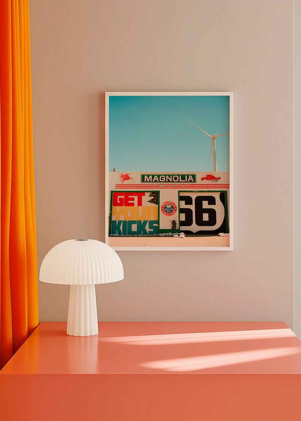Obraz do kuchyně Route 66 nástěnná fotografie – Product1