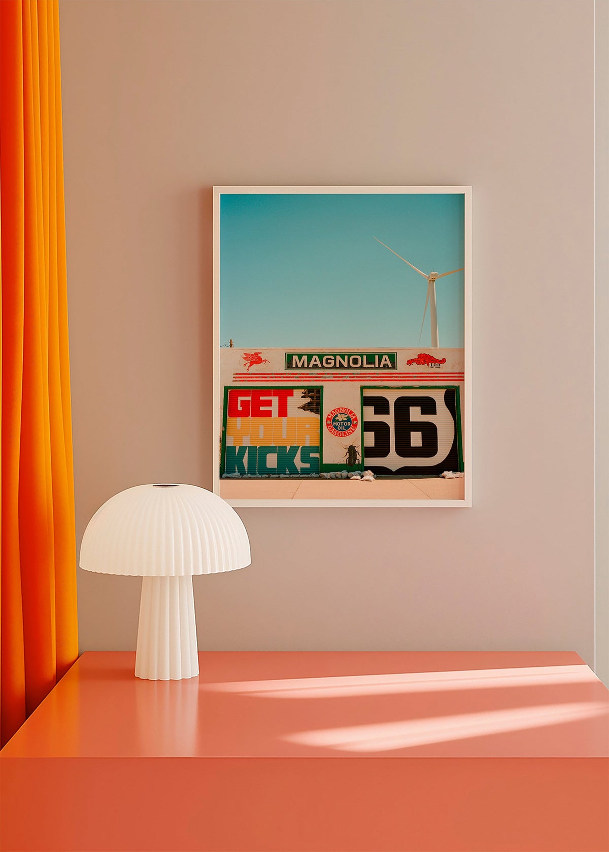 Obraz do kuchyně Route 66 nástěnná fotografie – Product1