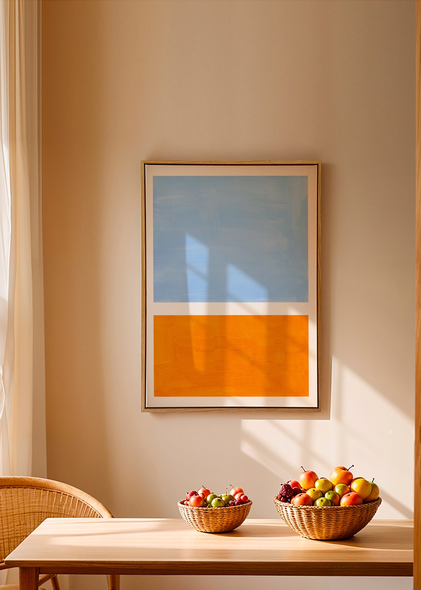 Abstraktní obraz s barevnými bloky – Canvas2