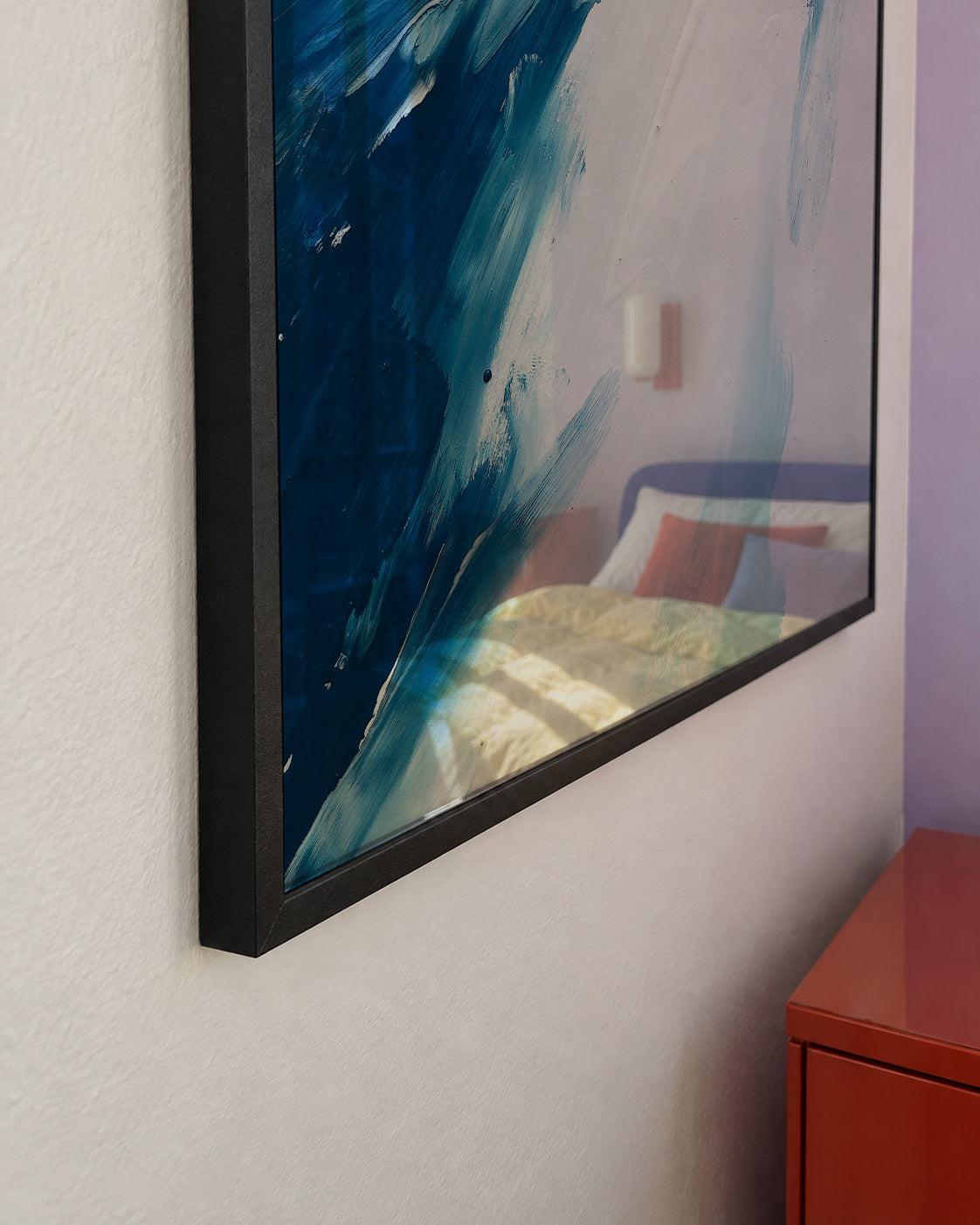 Abstract 48 - Framed poster detail