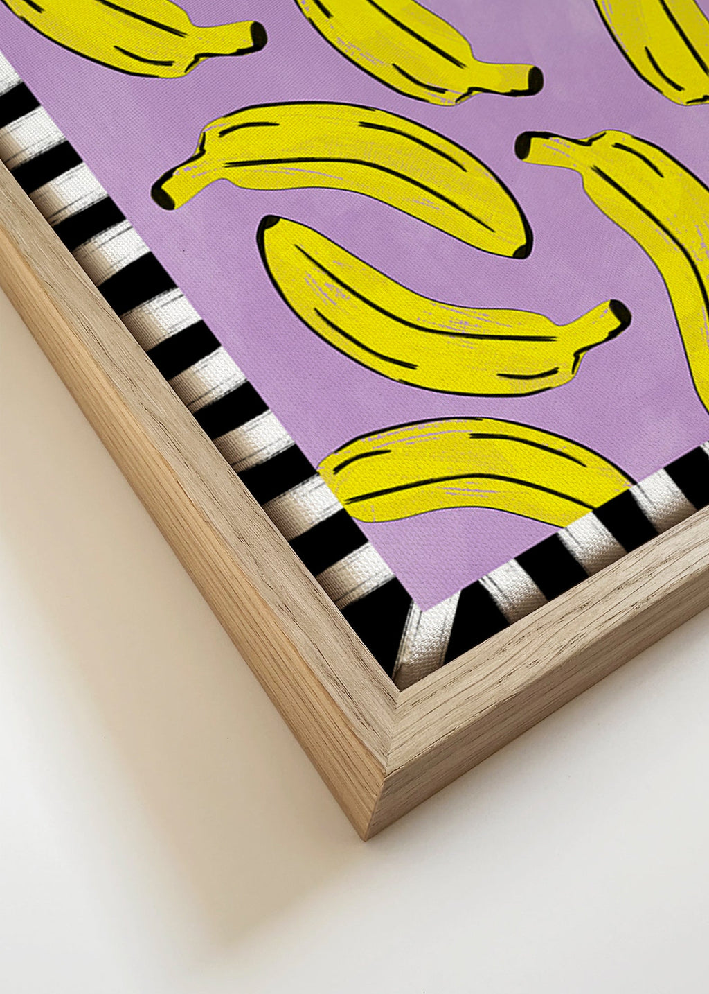 Obraz do kuchyně se žlutými banány – Canvas detail