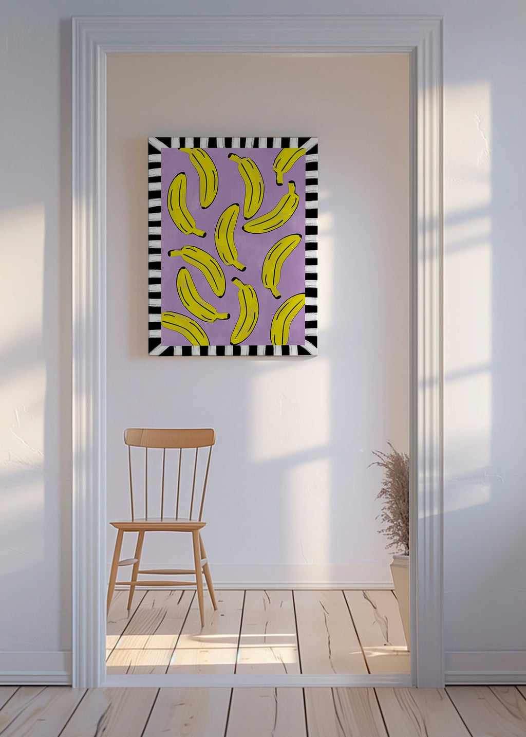 Obraz do kuchyně se žlutými banány – Canvas