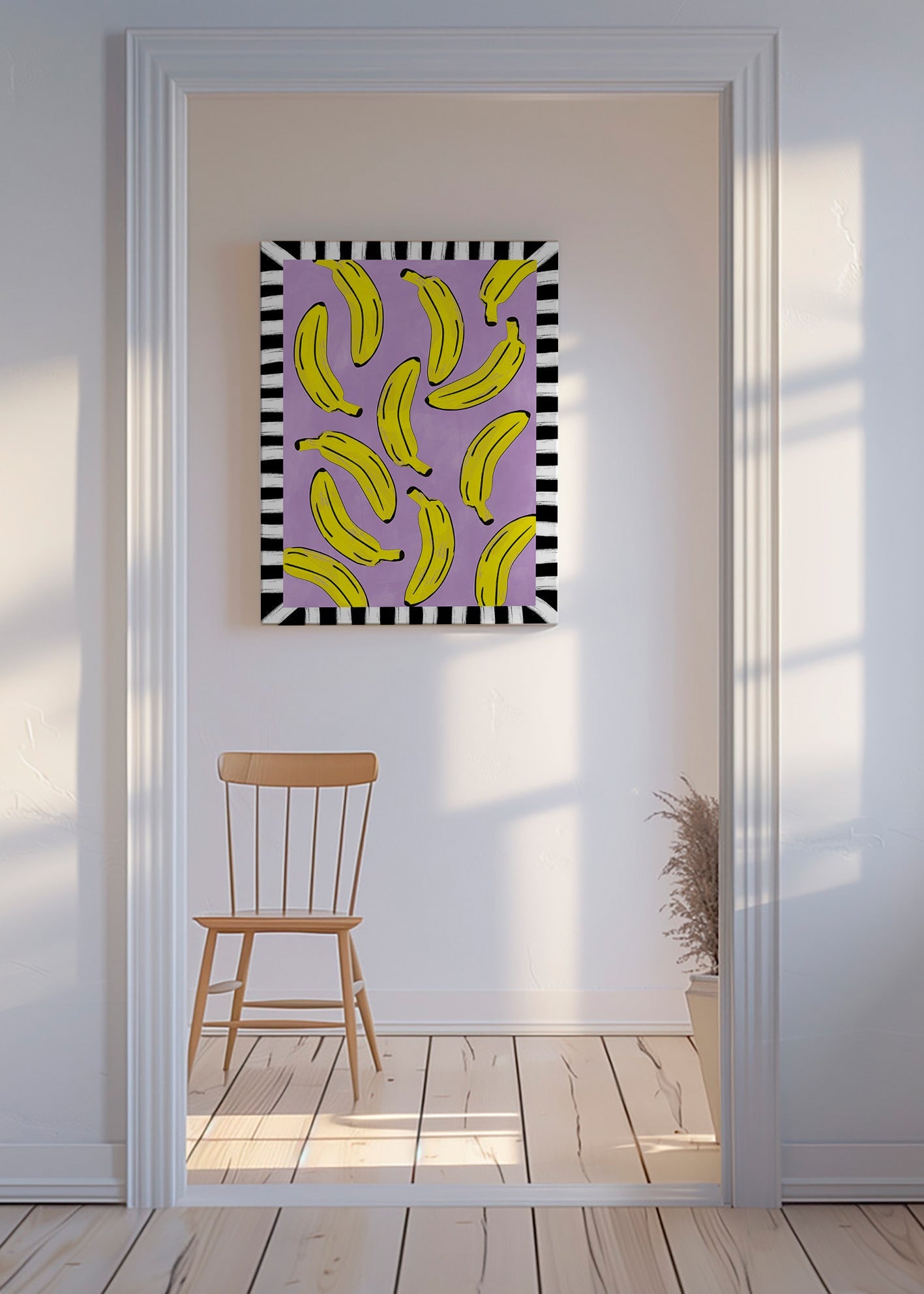 Obraz do kuchyně se žlutými banány – Canvas