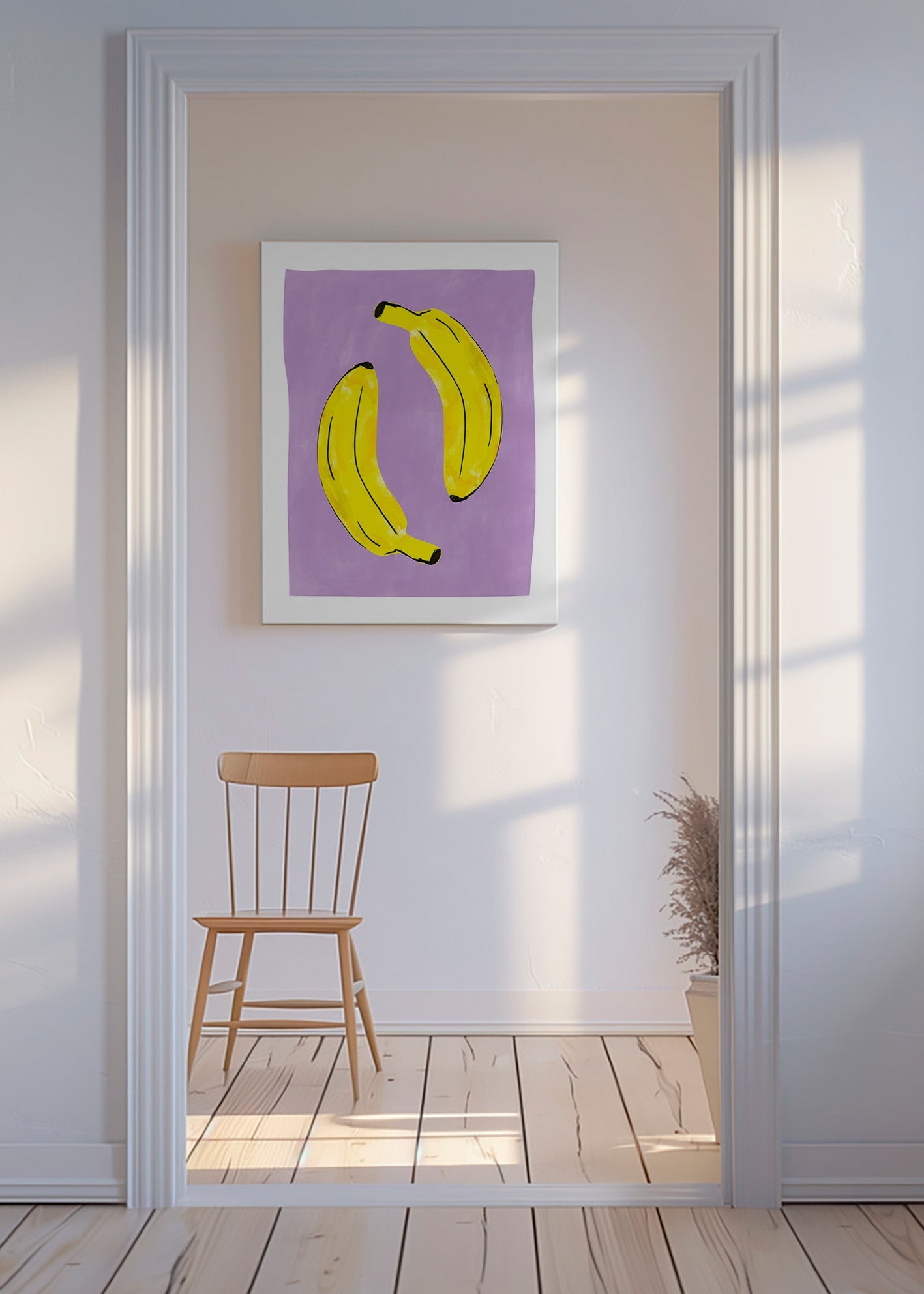 Obraz do kuchyně s žlutými banány – Canvas