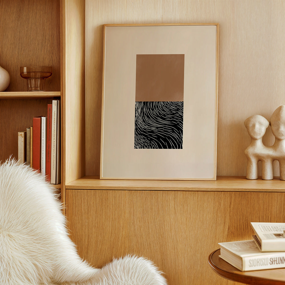 Geometrický obraz se dvěma strukturovanými bloky – Product2