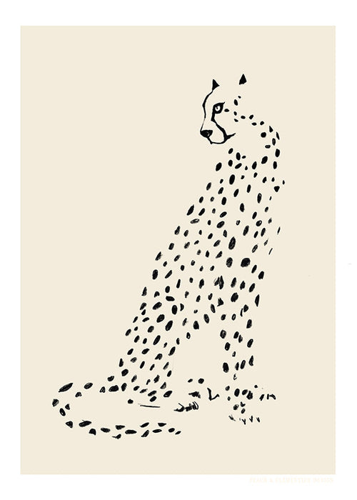 Minimalistický gepard