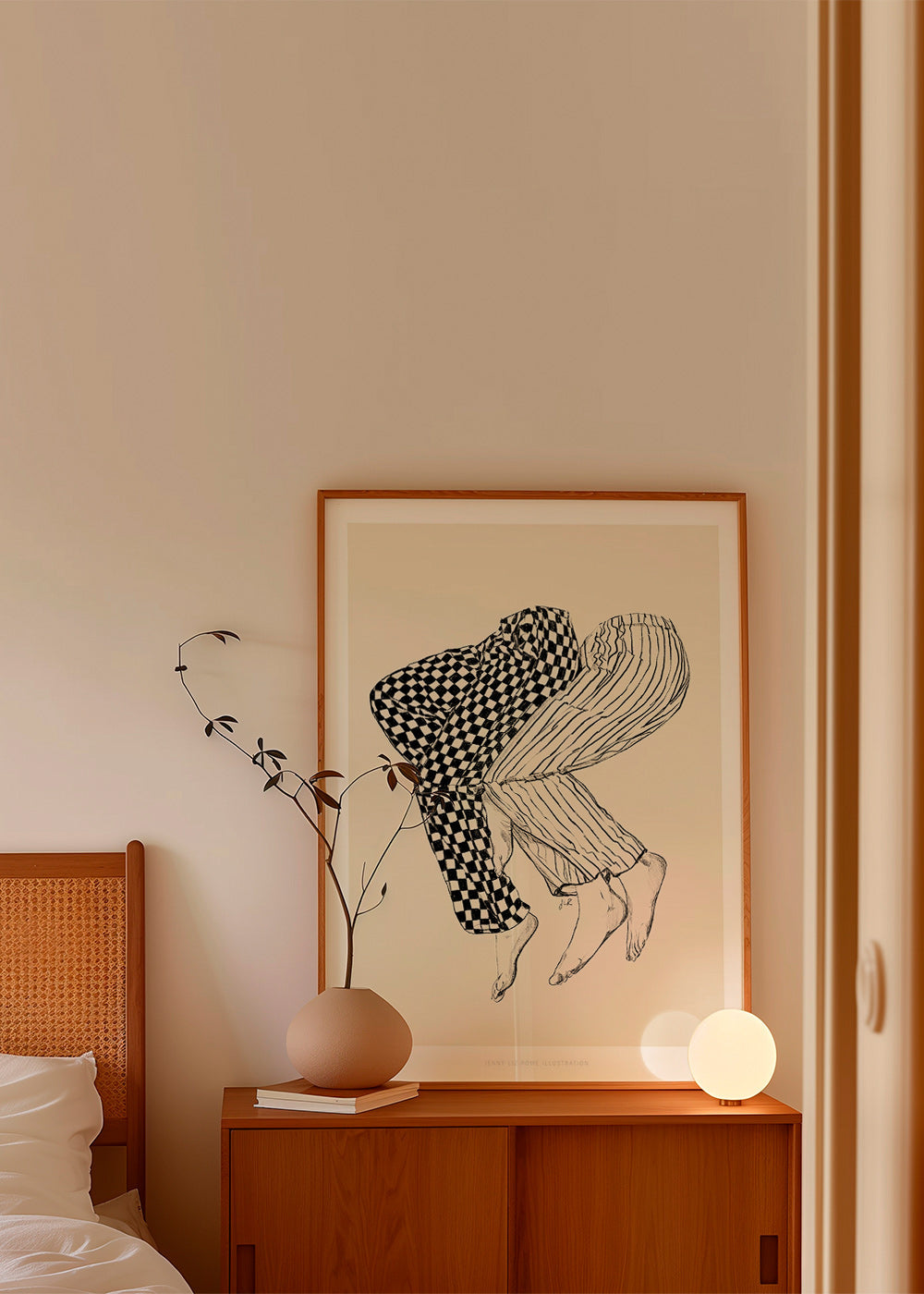 Ilustrace propletených nohou – Product1