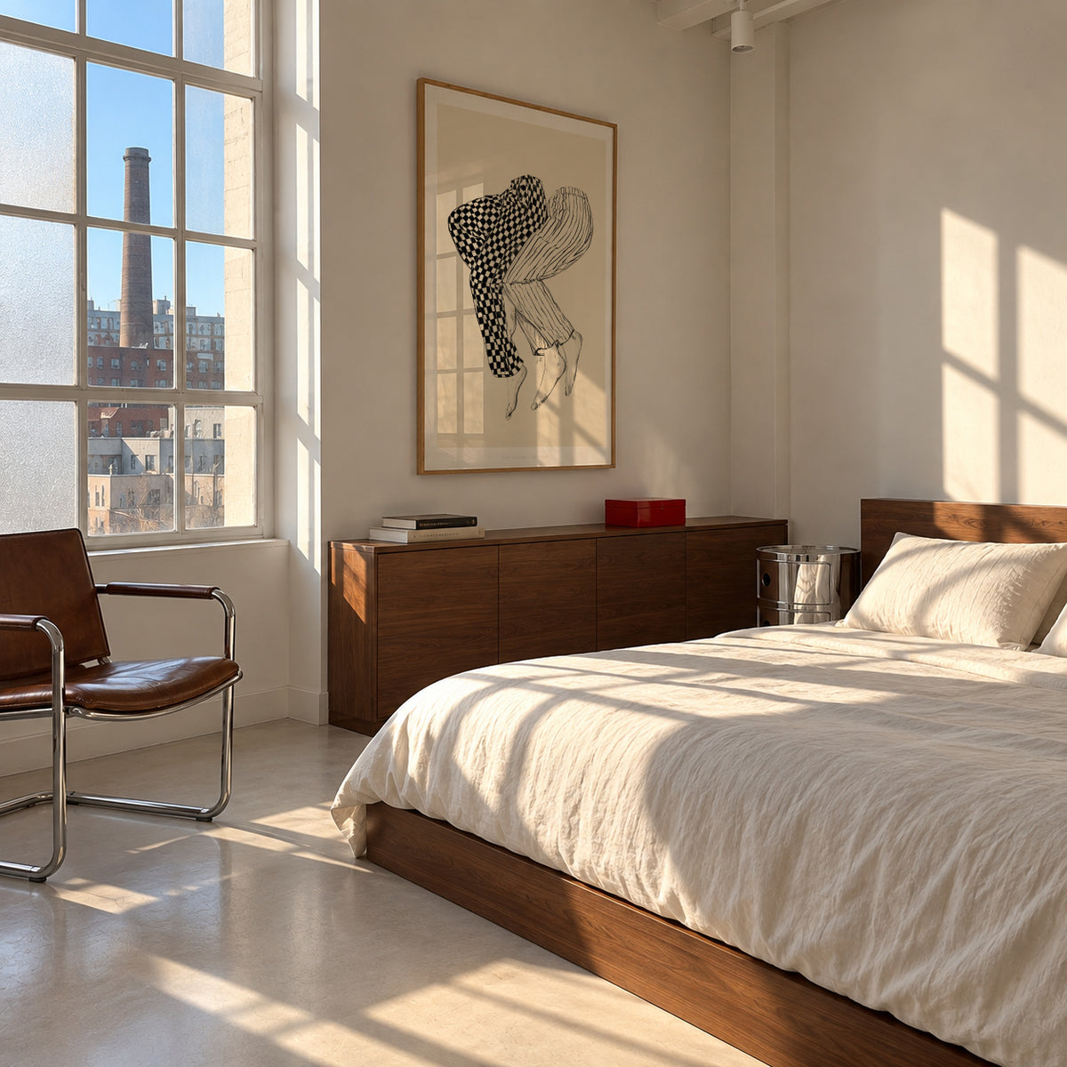 Jlr Love1 Copy - Framed poster in an interior