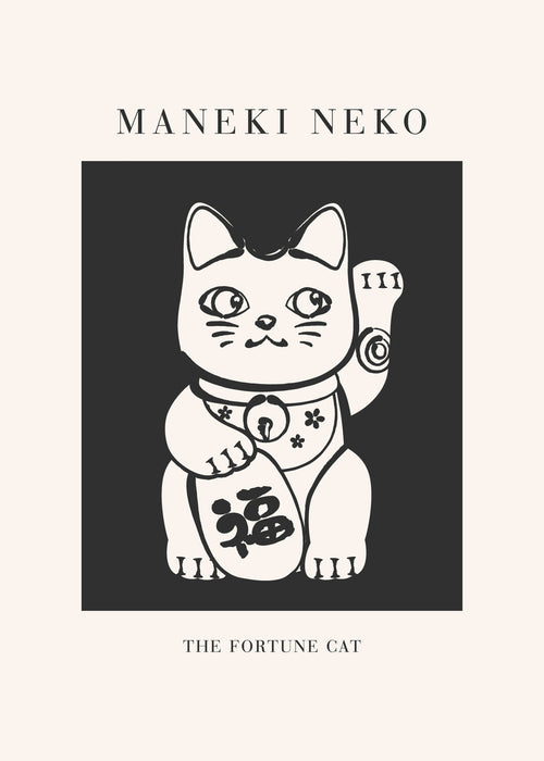 Manekineko - Unframed art print