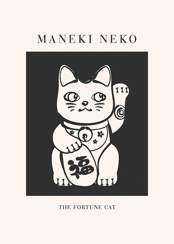 Ilustrace Maneki Neko