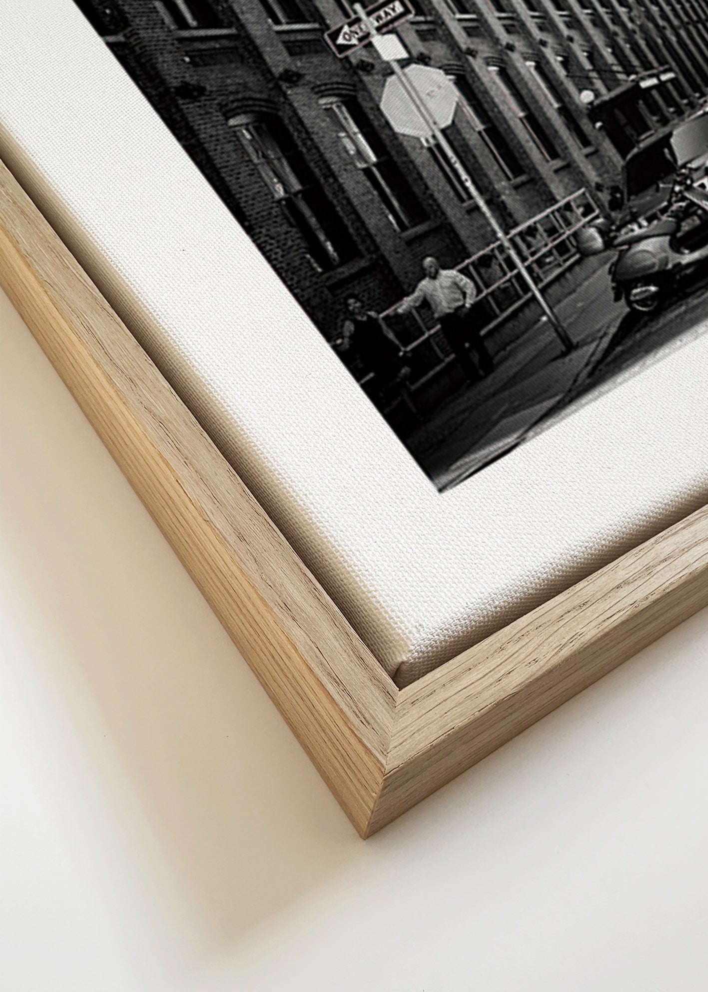 Obraz do kuchyně: Manhattanův most černobílý – Canvas detail