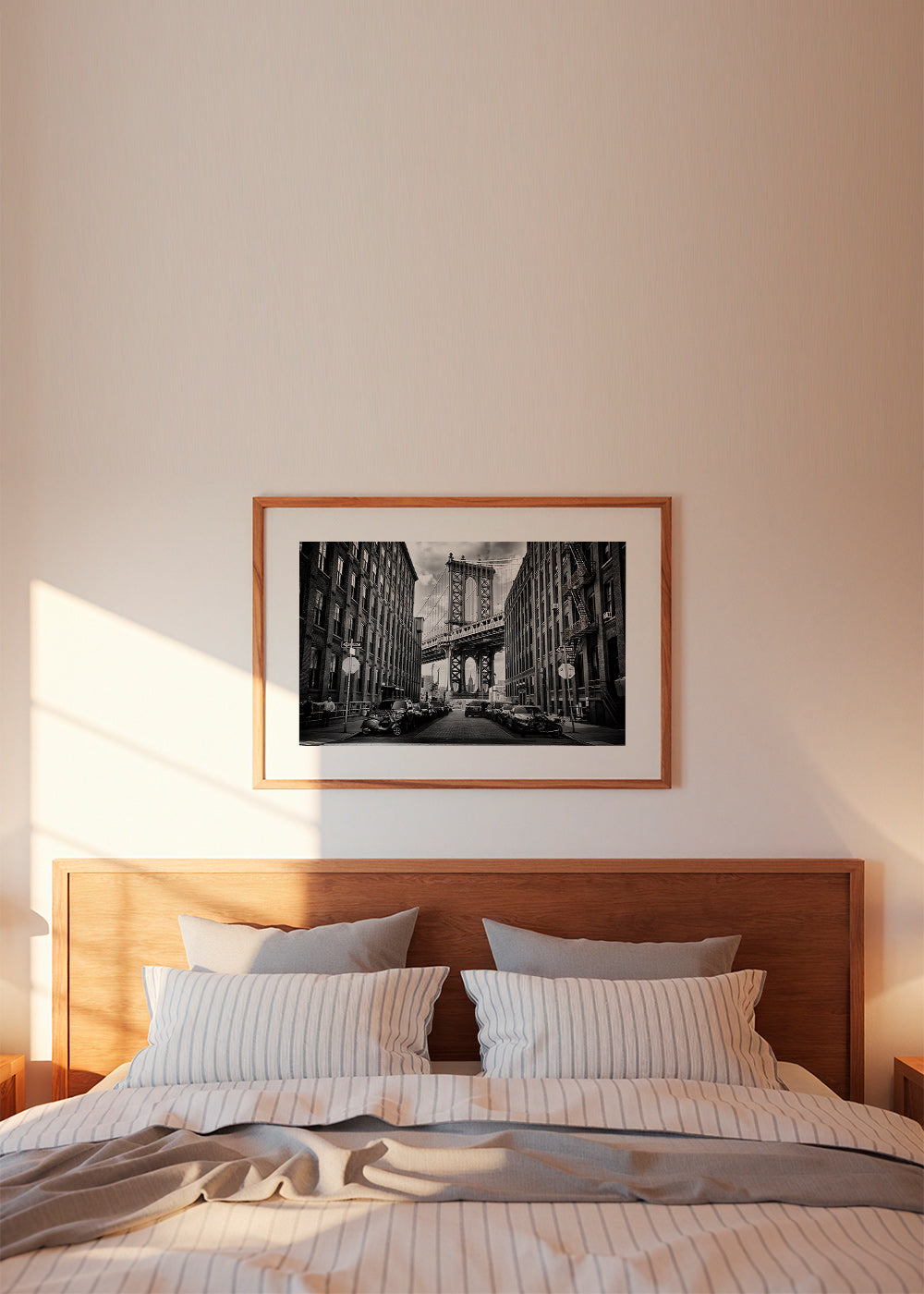 Obraz do kuchyně: Manhattanův most černobílý – Product2