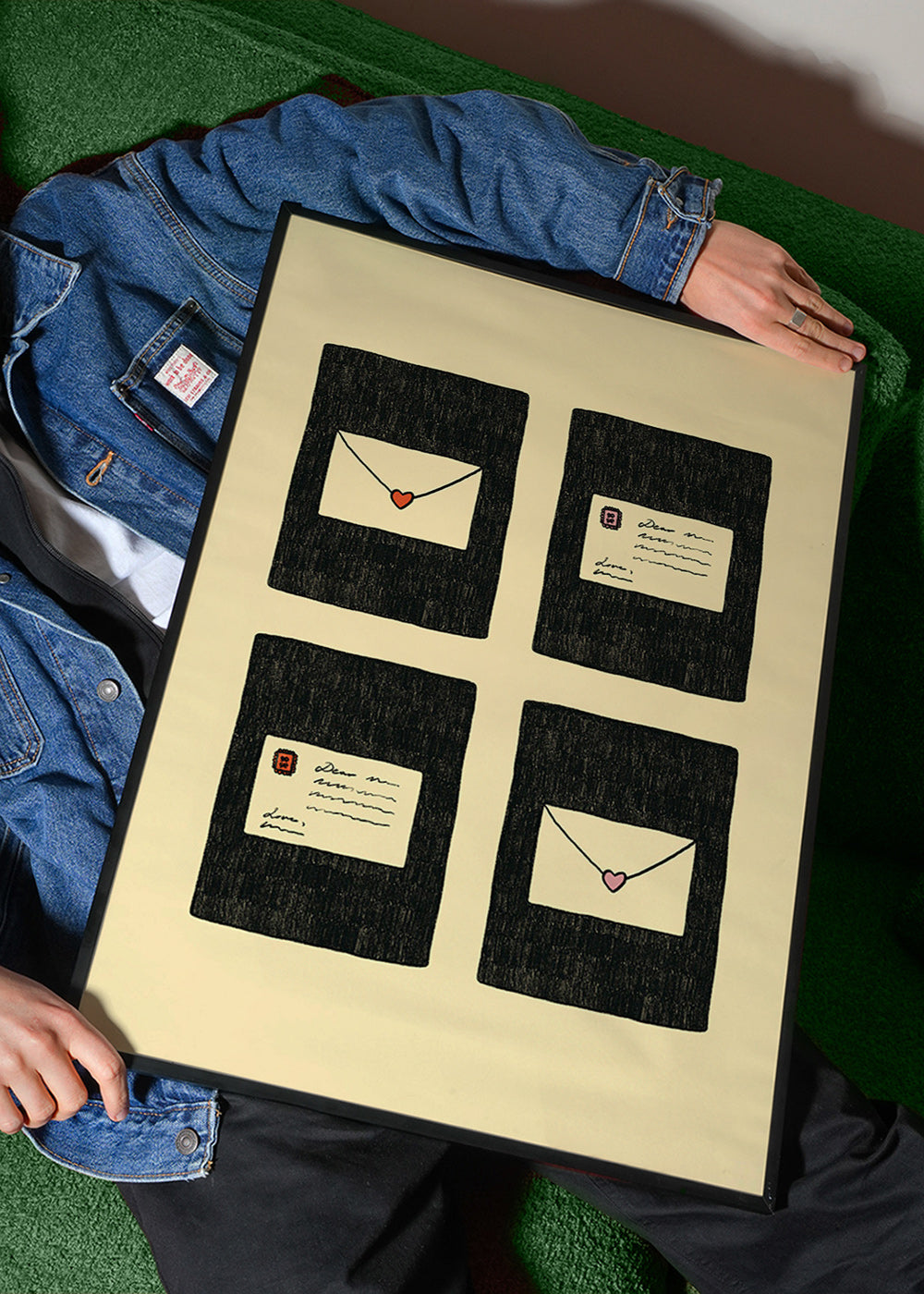 Ilustrace milostných dopisů ve čtyřech – Product1