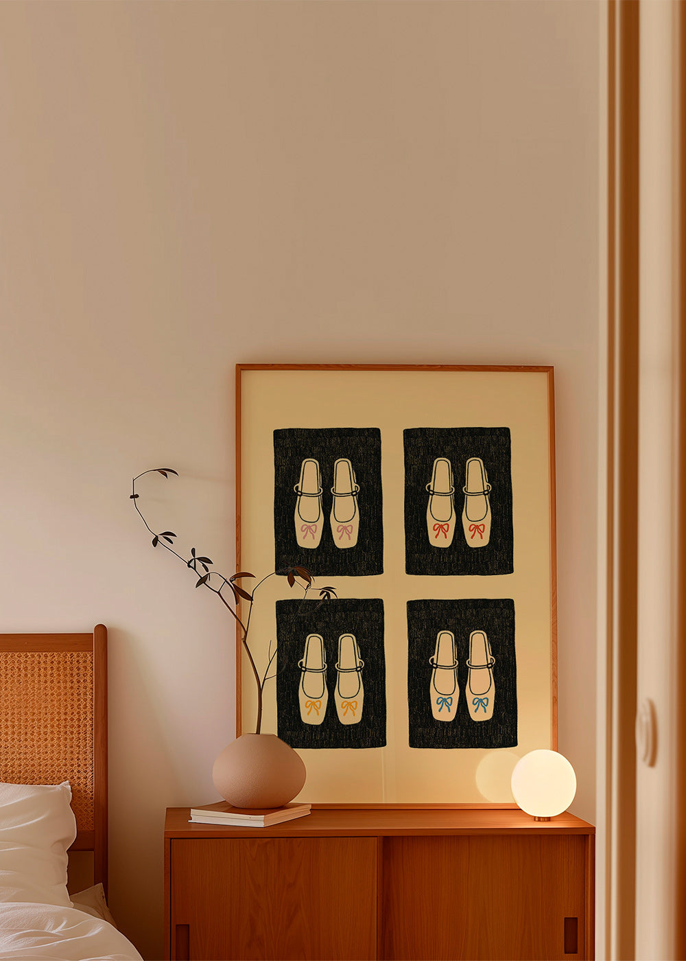 Ilustrace bot s mašlemi – Product1