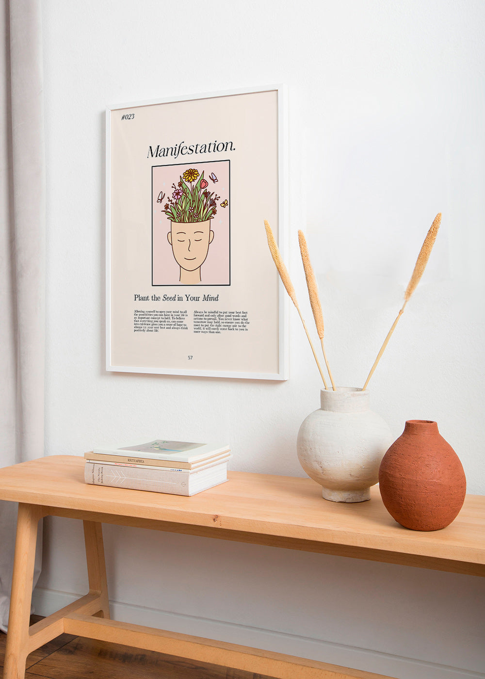 Ilustrace hlava s rostlinami – Product1