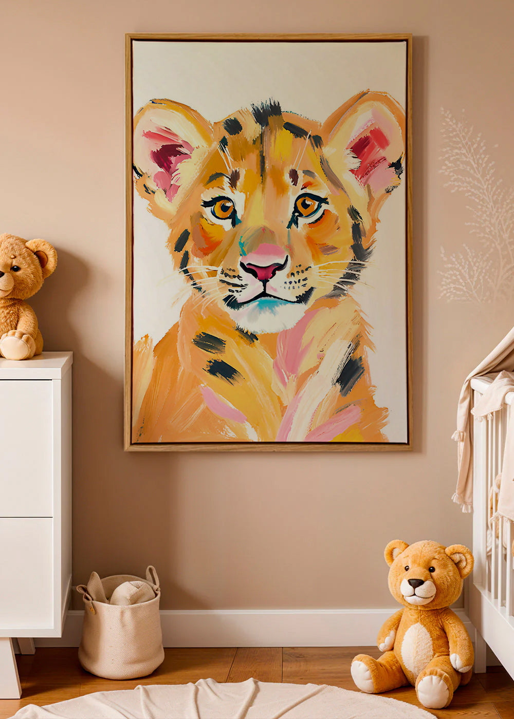 Dílo tygří mládě ilustrace – Canvas1