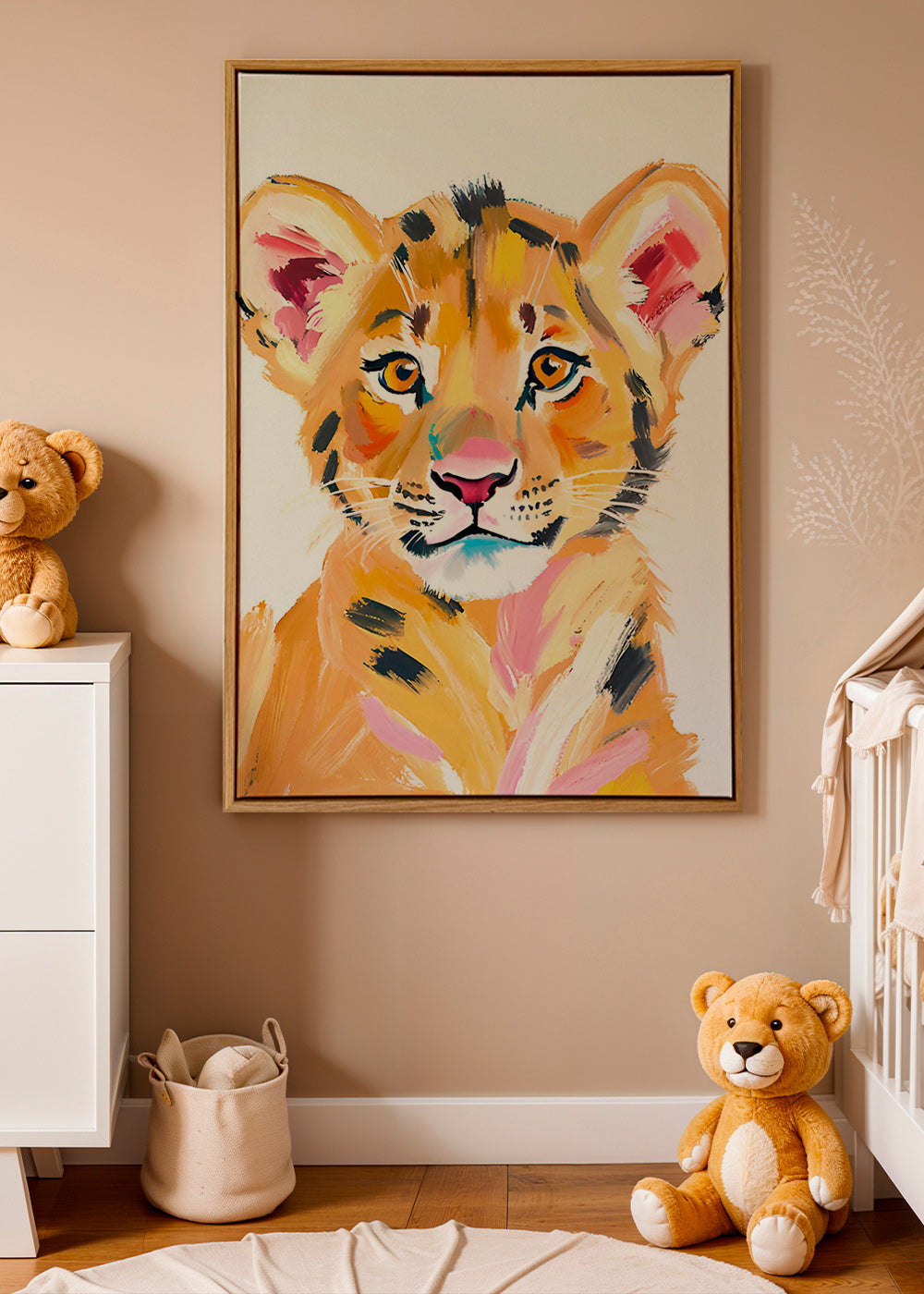 Dílo tygří mládě ilustrace – Canvas2