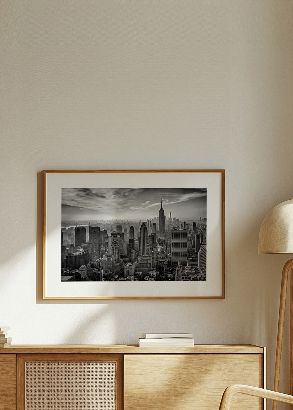 Obraz do kuchyně Manhattan v černobílém provedení – Product1