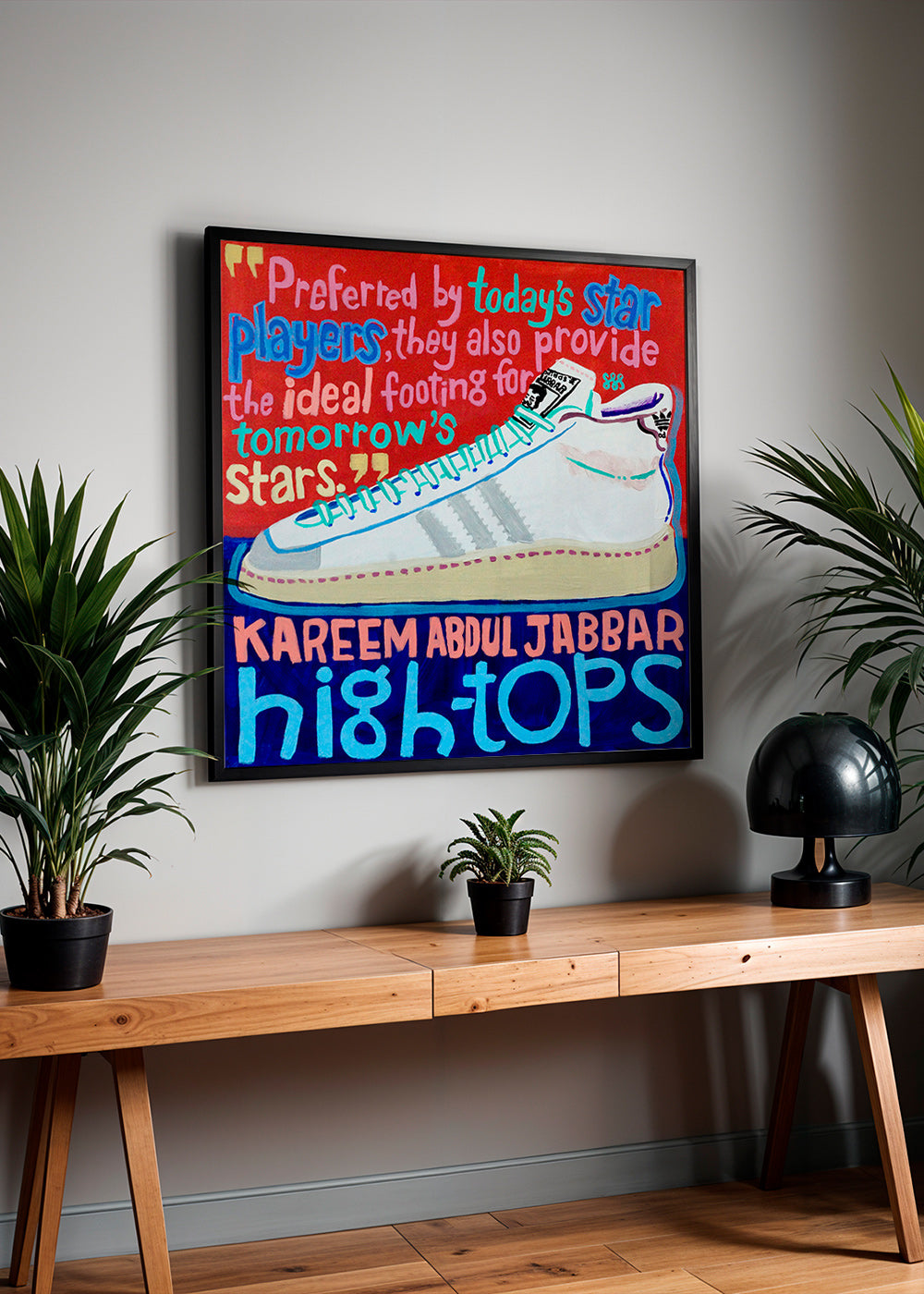 Obraz do kuchyně High Tops s vintage typografií – Product2