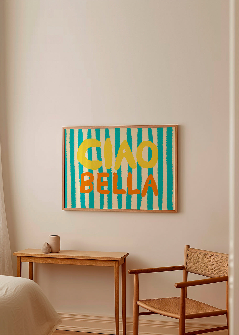Typografická ilustrace Ciao Bella – Product1