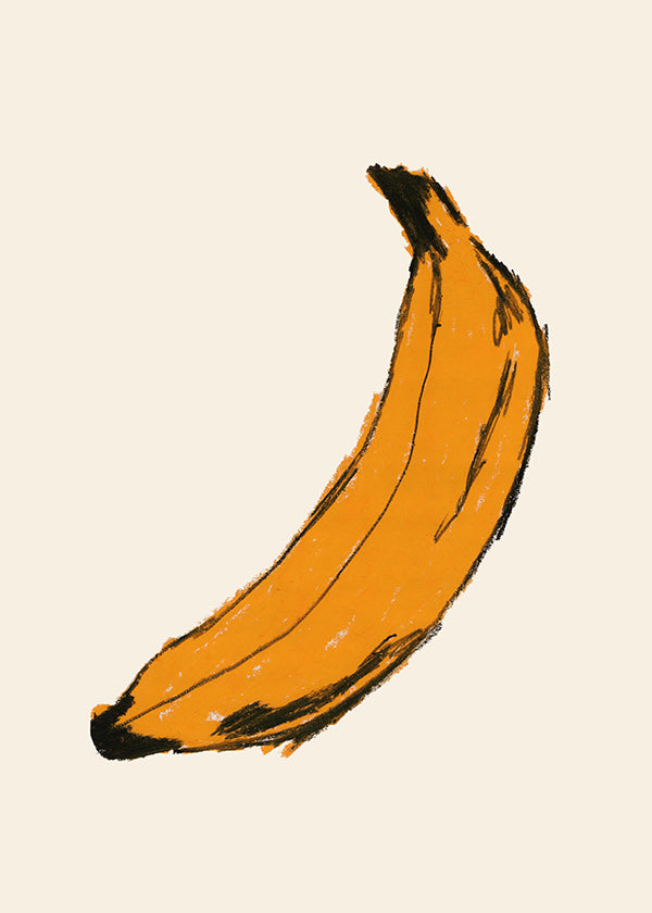 Obraz do kuchyně banán ilustrace