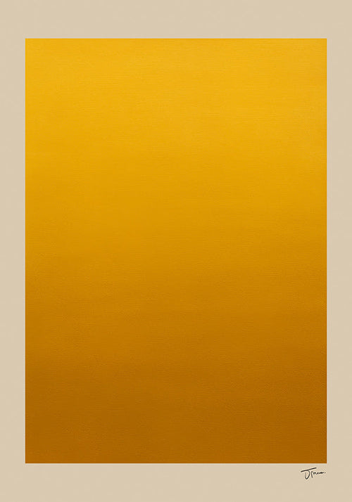 Minimalistické zlaté přechodové dílo