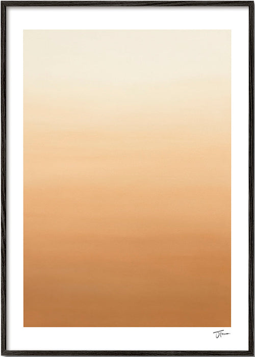 Pustinná krajina s přechodem minimal – Black Frame