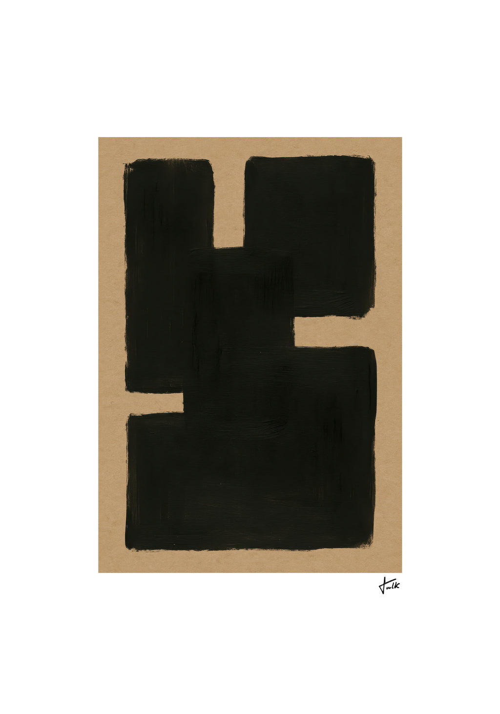 Black Matter - Unframed art print