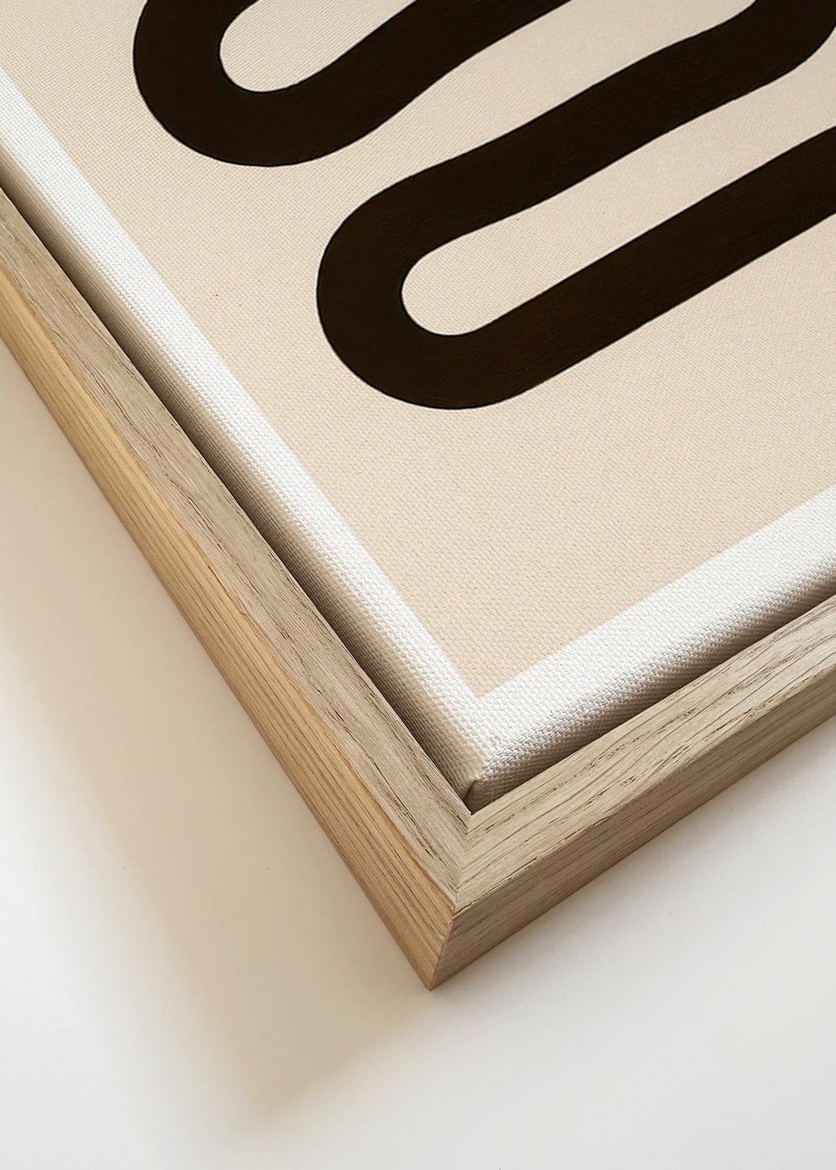 Obraz prodlouženého psa – Canvas detail