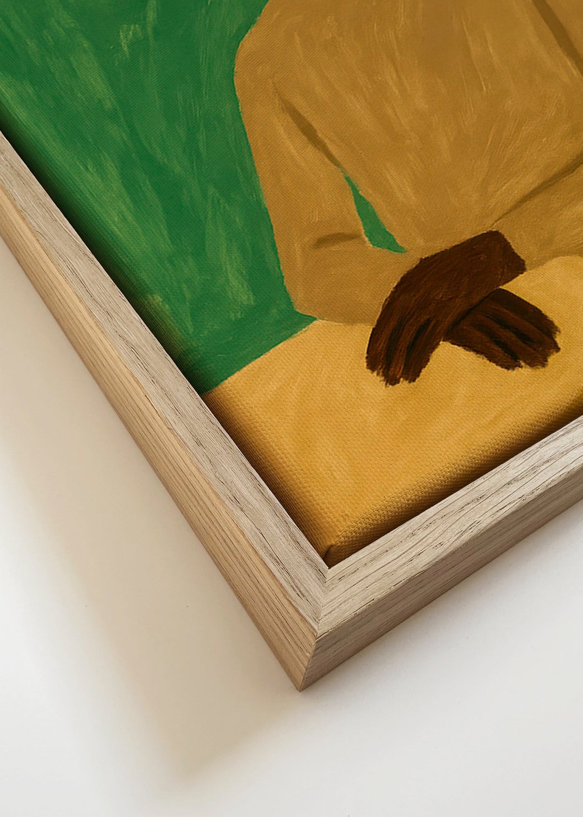 Obraz kůň v svetru – Canvas detail