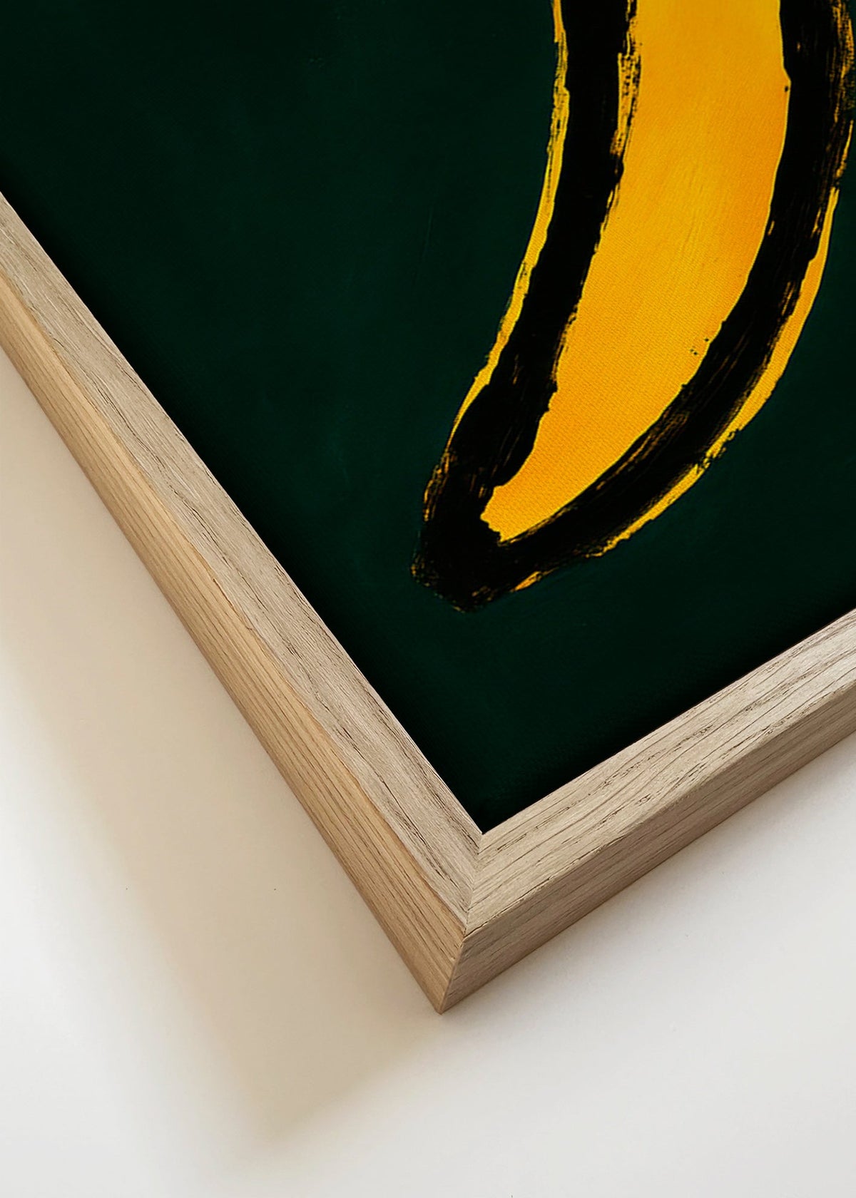 Obraz do kuchyně s pop banánem – Canvas detail
