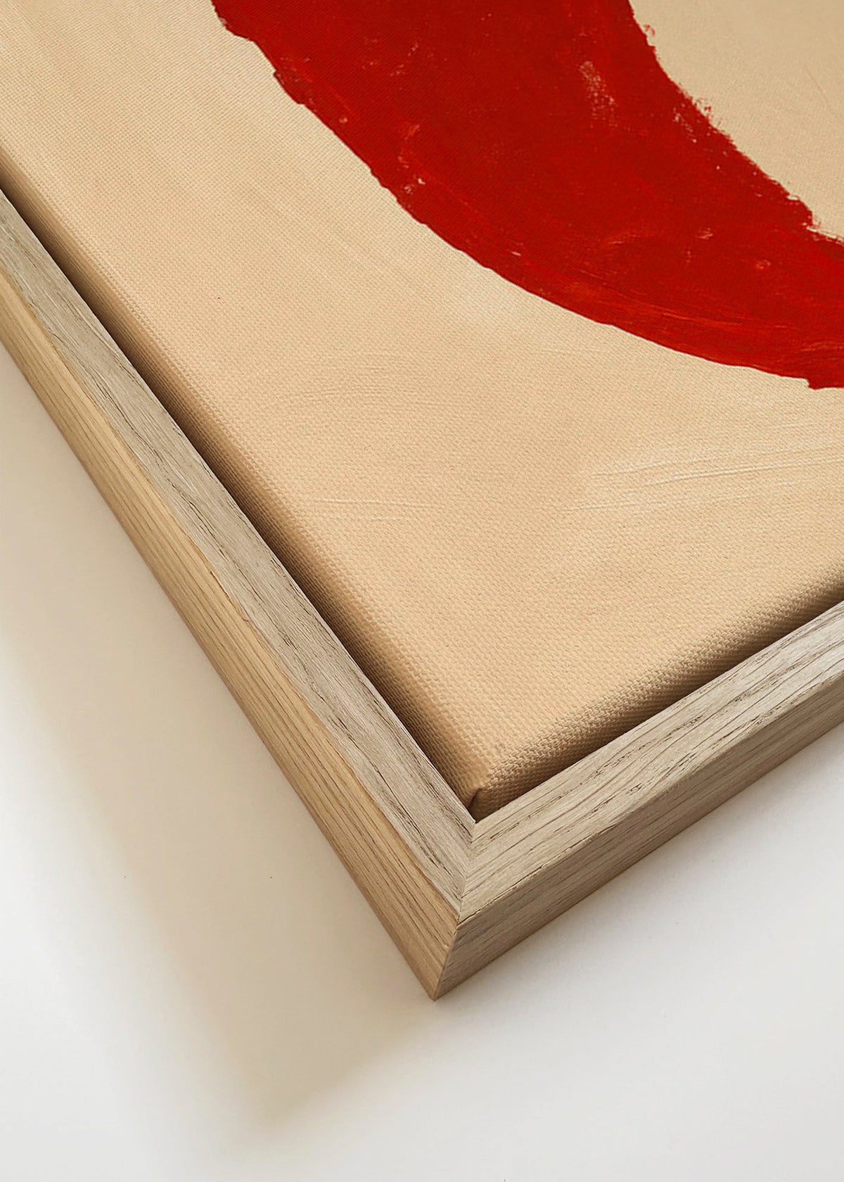 Obraz do kuchyně červené chilli malba – Canvas detail