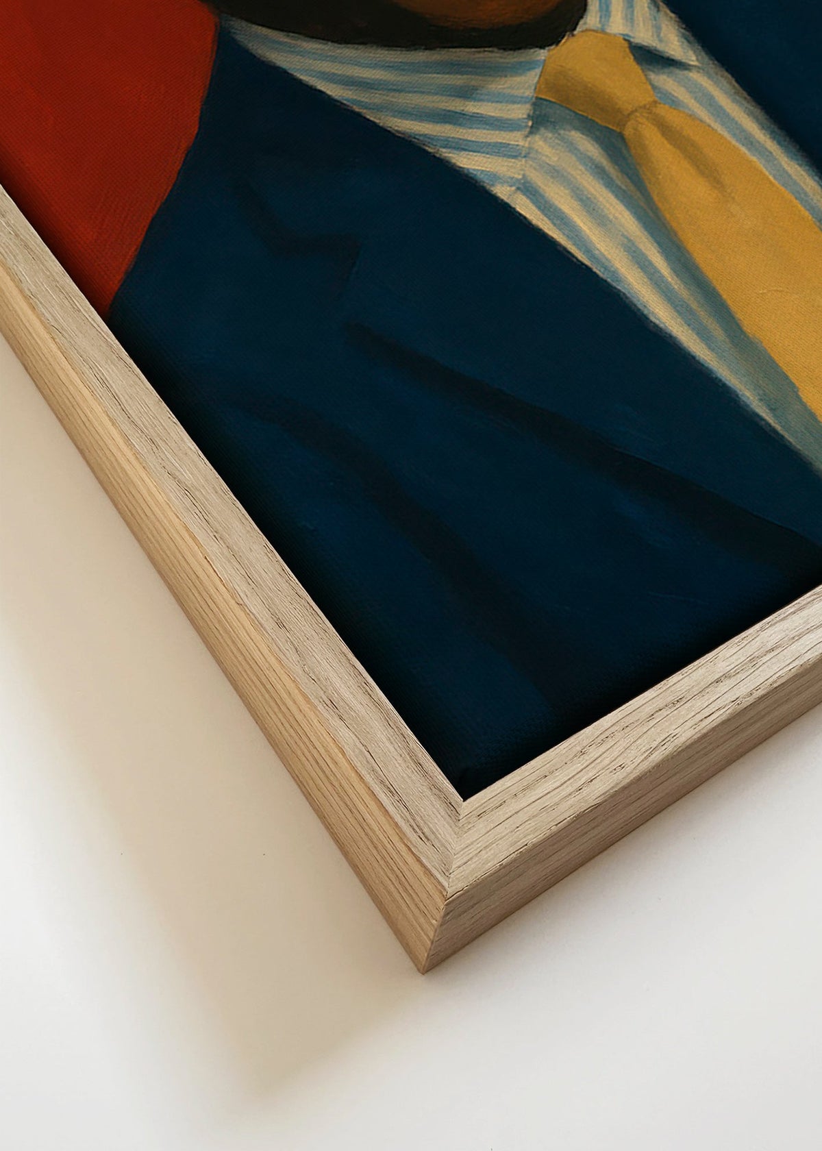 Obraz šimpanz v obleku – Canvas detail