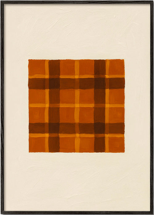 Geometrický okrový panel – Black Frame