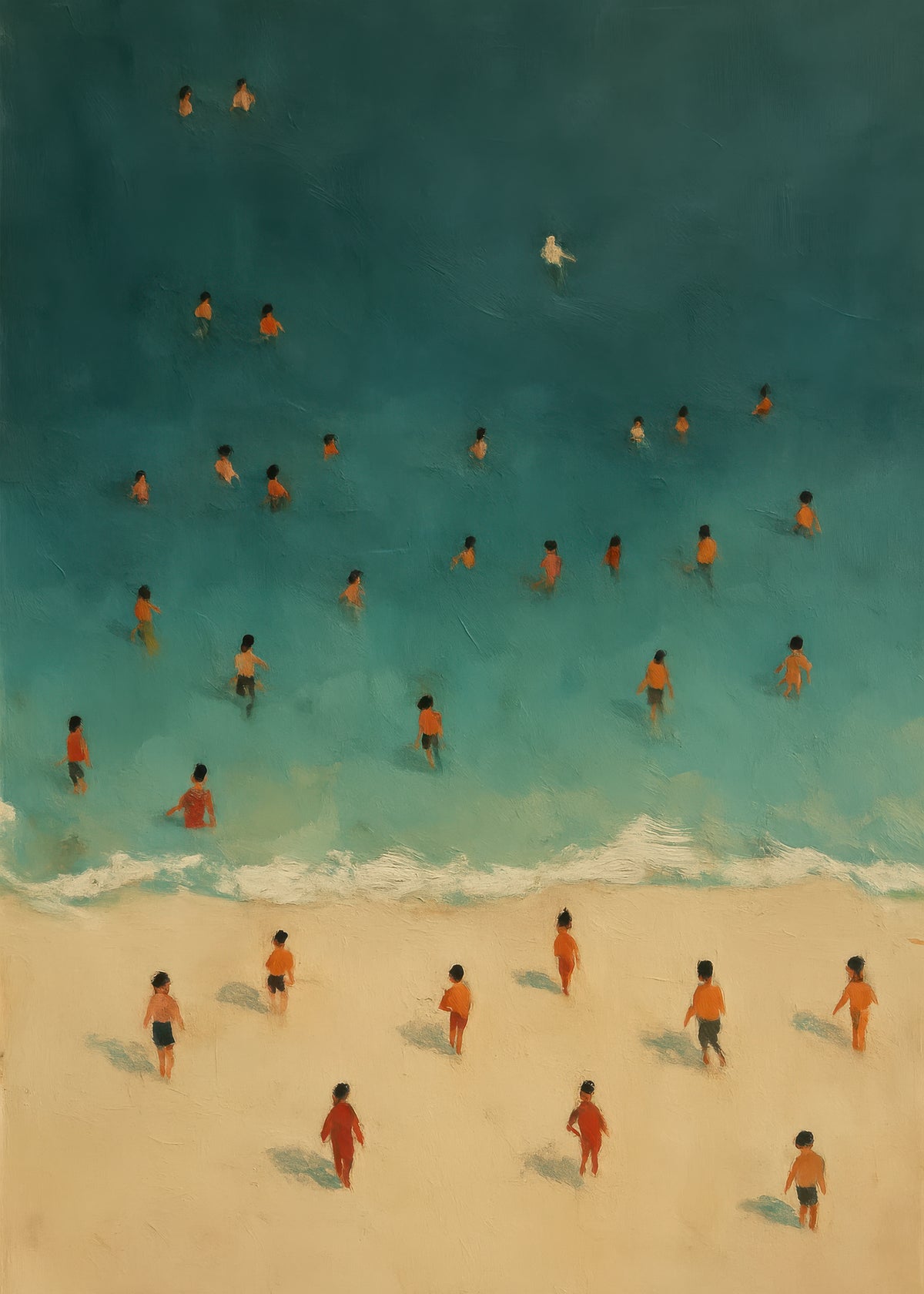 Summer Shore - Unframed art print