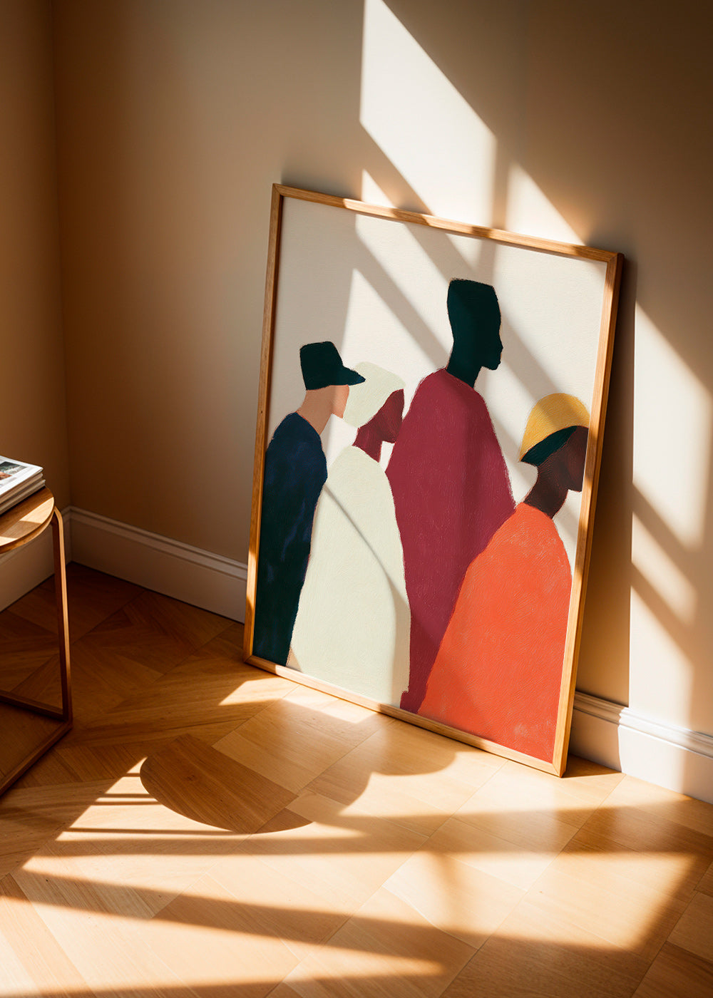 Ilustrace: siluety v řadě – Product2